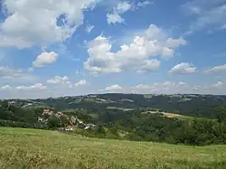 View over the village