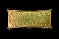 Gold wristguard
