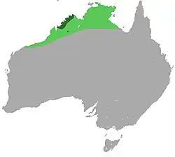 Map of range