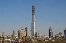 Goldin Finance 117 under construction