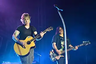 John Rzeznik (left) and Robby Takac in 2013