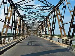 Gorai Bridge in the district