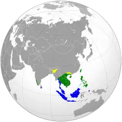 Map of range