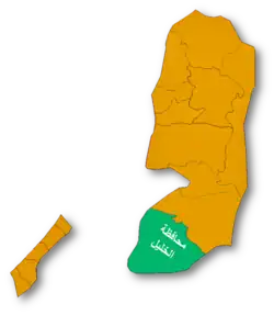Hebron in Palestine