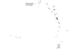 Areas under the authority of the Governor of Antigua (1833–1872)
