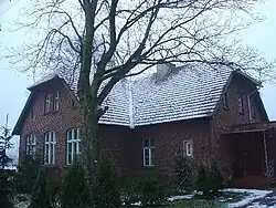 A former school and library in Graby