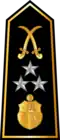 Général de corps d'armée Arabic: فريق أول, romanized:&nbsp;Fariq 'awal (Tunisian Army)[15]