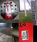 A graffiti character by Booger in street art, stcker art and graffiti. Sydney, 2024 - 2025