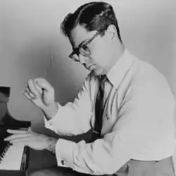 Graffman at the piano