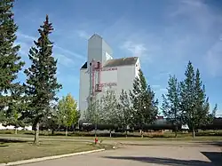 Grain elevator in Rosthern