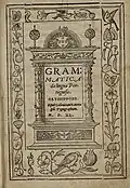 The 1540 Grammatica da Língua Portuguesa com os Mandamentos da Santa Madre Igreja, by João de Barros