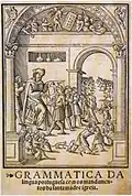 The 1540 Grammatica da Língua Portuguesa com os Mandamentos da Santa Madre Igreja, by João de Barros