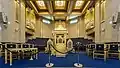 Grand Temple dais, including the pipe organ