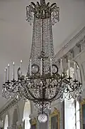 Empire style chandelier in Grand Trianon, Versailles
