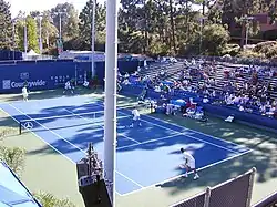 Grandstand court at the LA Tennis Open.