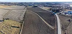Granger, MN & Florenceville, IA boarder each other
