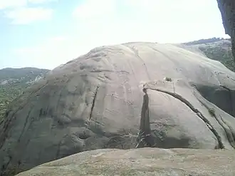 Granite boulders