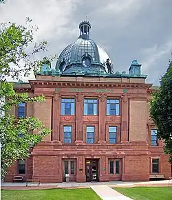 Historic Grant County Courthouse in Lancaster.