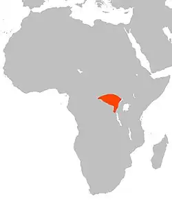 Map of range