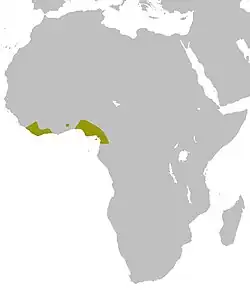 Map of range