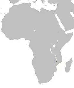 Map of range