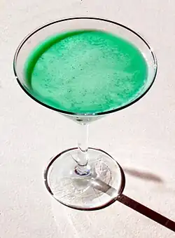 Image 13A grasshopper (from List of cocktails)