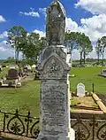 Grave of Charles & August Hyden (both d. 1911)