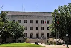 The Grayson County Courthouse in Sherman