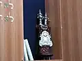 Open Ark with Torah scrolls