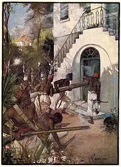 "Great Jamaican Slave Revolt", c. 1908
