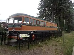 Image 275A preserved 1951 Kenworth bruck displayed at the Whitefish Depot (from Bruck (vehicle))