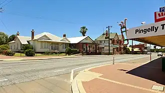 Great Southern Highway in Pingelly, 2014