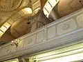 Interior detail of the 1905 synagogue