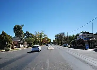 The Western Highway at Great Western