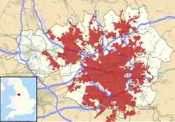 Image 15The Greater Manchester Urban Area in 2001 (from Greater Manchester Built-up Area)