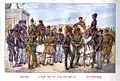 Soldiers and NCOs from 1870 to 1910