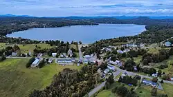 Greensboro, VT, and Caspian Lake from the southeast