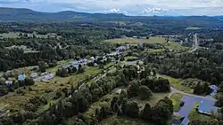 Greensboro Bend, VT, from the north