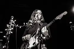 Morgan performing in Los Angeles in 2016