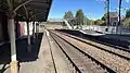 Southbound view on platform 1