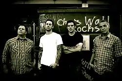 Greyskull in 2008 (L-R: Kane Kelly, Brad Bevill, Chris Smyers, Robbie Estill)