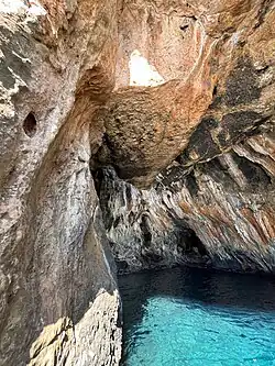 Grotta di Pozzallo (interior view), Campania, Italy