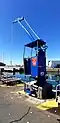Unloading crane acquired by the port in 2024.