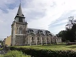 The church in Gué-d'Hossus