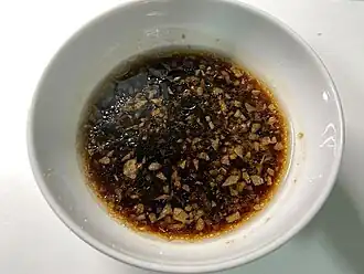 Mushroom garlic soy sauce