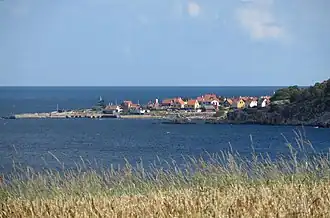 Gudhjem from west