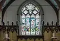Stained glass in St. George's Church