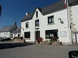 The town hall.
