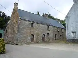 Old house in Saint Coal hamlet.