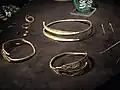 Gold jewellery from Västerås, Sweden, 3rd century